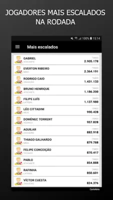 Cartoleiro android App screenshot 1